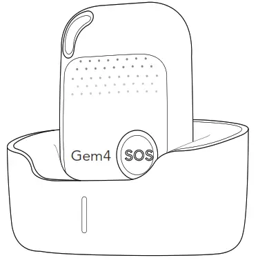 Tunstall Gem4 Wearable 4G mPERS Device - 6