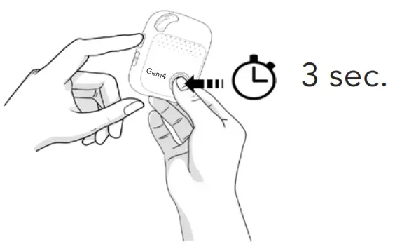 Tunstall Gem4 Wearable 4G mPERS Device - 8