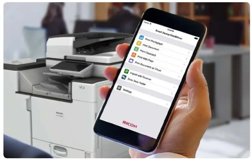 RICOH C400SRF Fast Multifunction Color Laser Printer fig 13