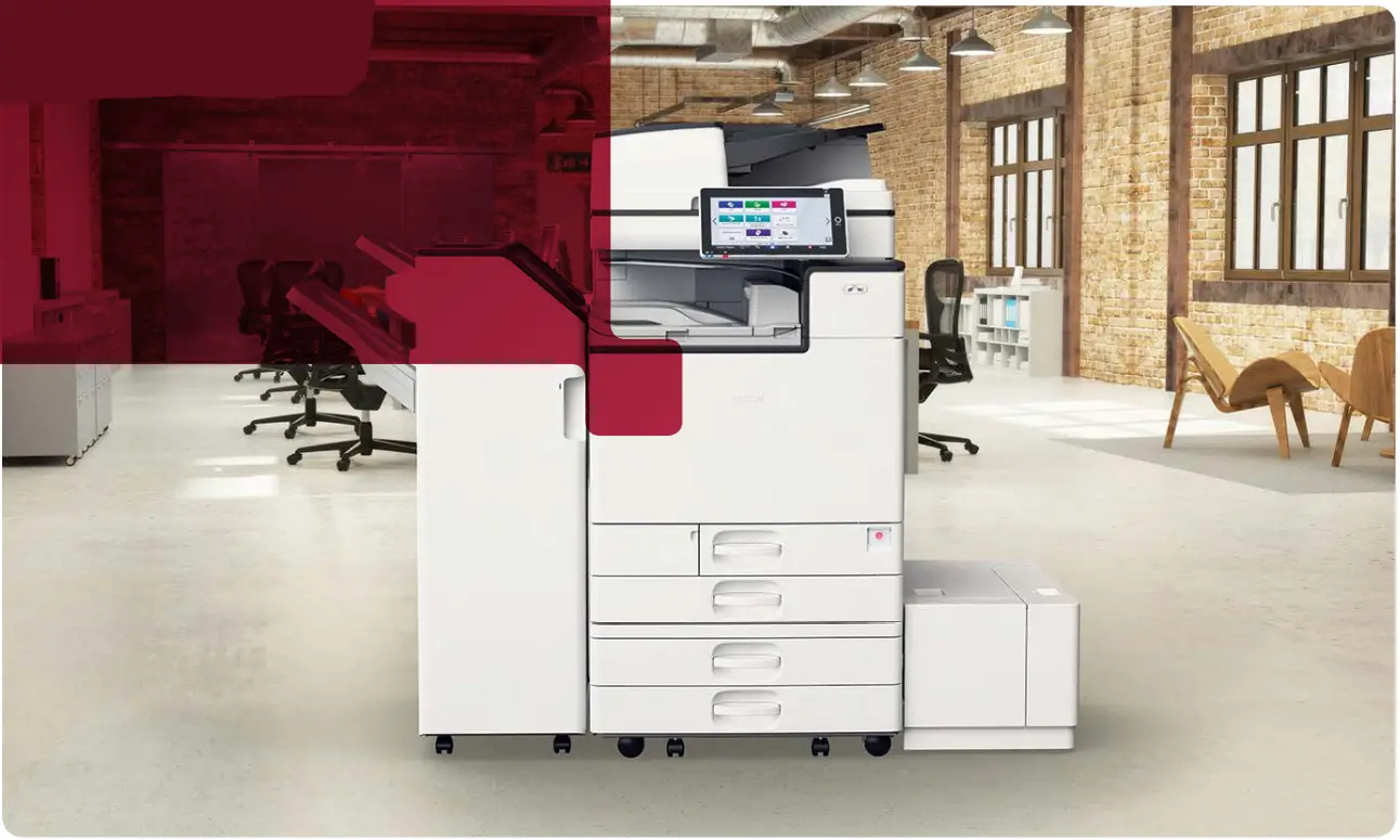 RICOH C400SRF Fast Multifunction Color Laser Printer