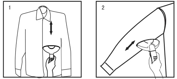 Ironing Methods Figure 1 and 2