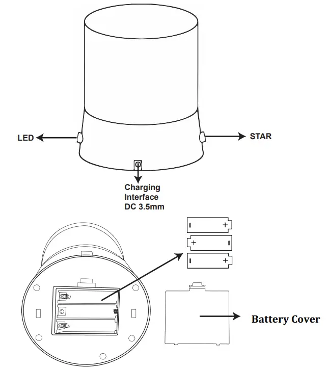 COOPERS OF STORTFORD K790i Star Master Light - not included