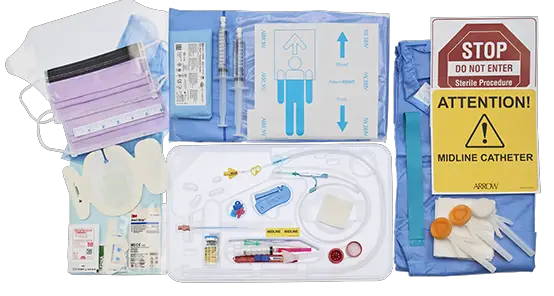 ARROW CDC-32052-MPK Midline Catheter Patient Information Booklet PRDUCT-IMG