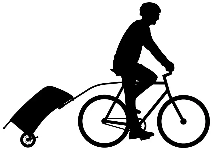 XLC BIKCARRY Bike Shopping Trolley