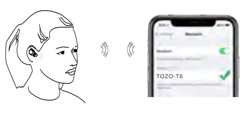 TOZO T6 True Wireless Stereo Earbuds-4