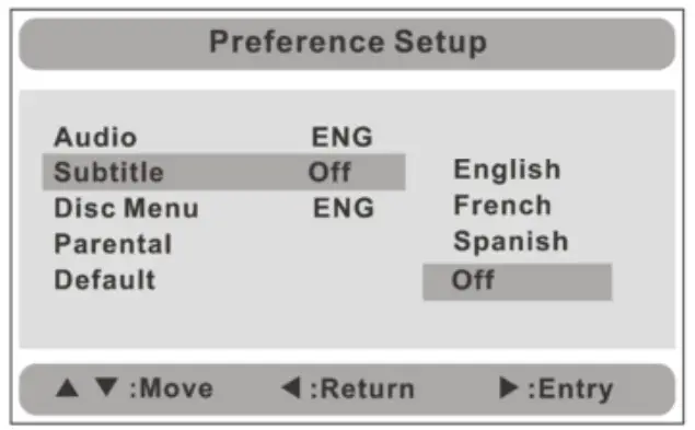 PROSCAN PDVD7040B Portable DVD Player - figure 17