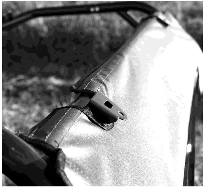 FALCON RIDGE CF-UFORCE-RW01 CF Moto U Force Soft Rear Window 1