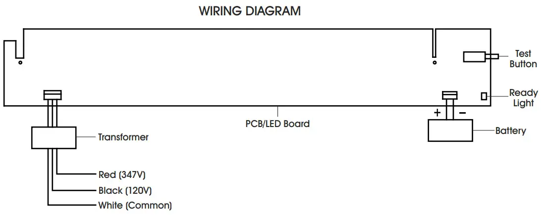 ULINE H-7273 Running Man LED - DIAGRAM