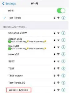 Wifi Settings