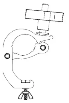 SHOW GEAR 75006 50 mm Quick Coupler 100 kg - Fig