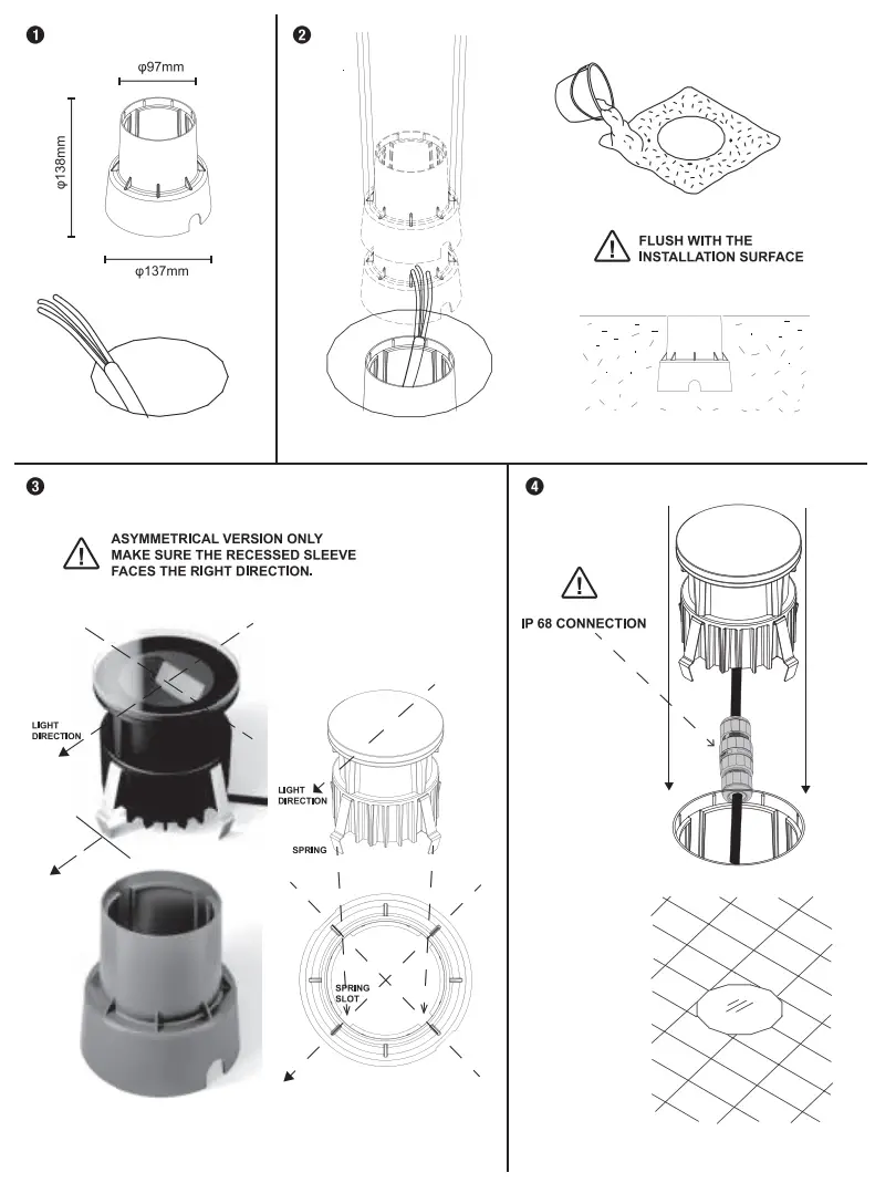 K S 7686 Ground Spot LED-fig1