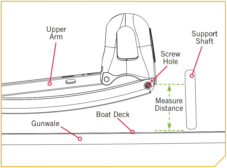 MINN KOTA 1862013 MKA-4 Bow Mount Stabilizer Kit - Figure 5