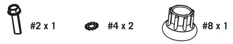 MINN KOTA 1862013 MKA-4 Bow Mount Stabilizer Kit - Figure 6