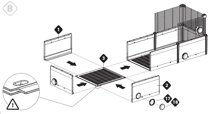 ferplast 57008000 Multipla Hamster Base Extension - fig 2
