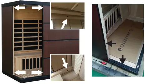 HeatWave SA7009 4-Person with 9 Carbon Heaters-14