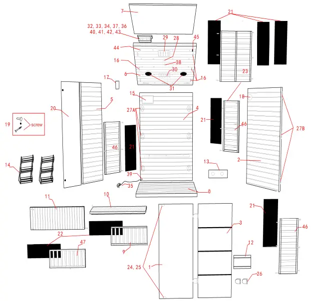 HeatWave SA7009 4-Person with 9 Carbon Heaters-28