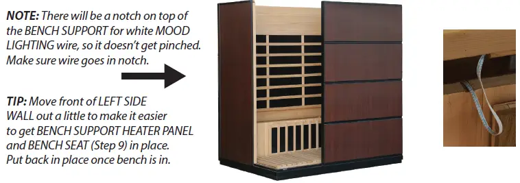 HeatWave SA7009 4-Person with 9 Carbon Heaters-9