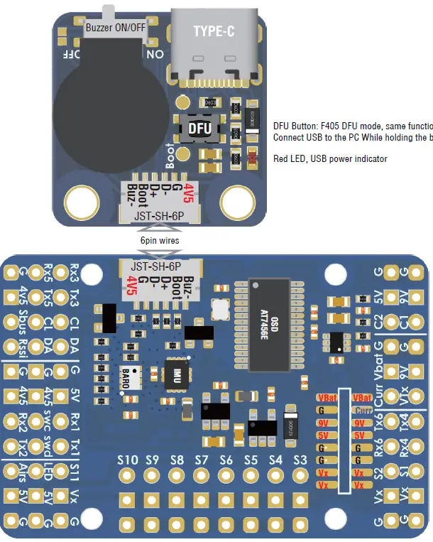 MATEKSYS-F405-VTOL-Flight-Controller-FIG-2