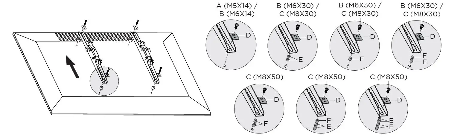 ATDEC-AD-WT-5040-Tilt-Wall-Mount-fig-5