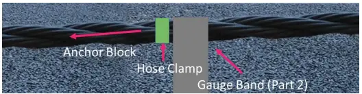 Anchored Wire Rope Installation