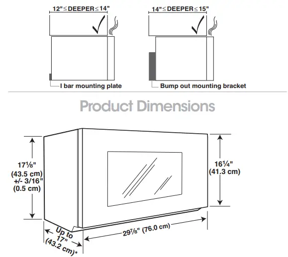 Amana W11485888B Microwave Hood Combination -fig2