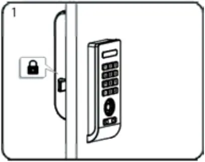 OUTWATER DGL RFKY CAB SL Digital Cabinet Lock - FIGURE 10