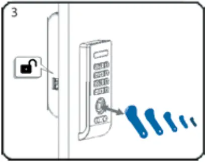 OUTWATER DGL RFKY CAB SL Digital Cabinet Lock - FIGURE 12