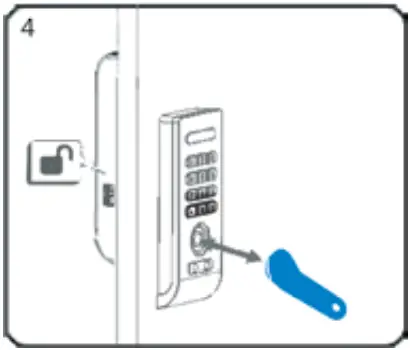 OUTWATER DGL RFKY CAB SL Digital Cabinet Lock - FIGURE 13