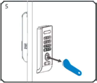 OUTWATER DGL RFKY CAB SL Digital Cabinet Lock - FIGURE 14