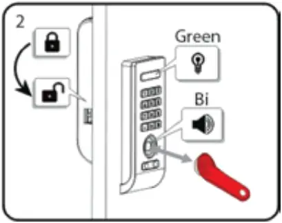 OUTWATER DGL RFKY CAB SL Digital Cabinet Lock - FIGURE 24