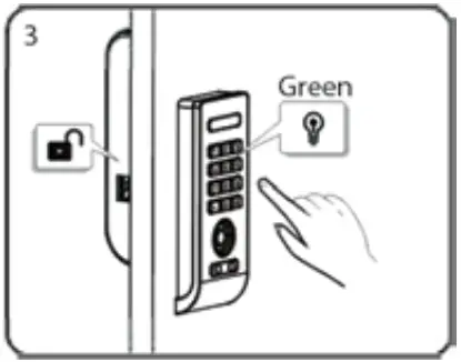 OUTWATER DGL RFKY CAB SL Digital Cabinet Lock - FIGURE 25
