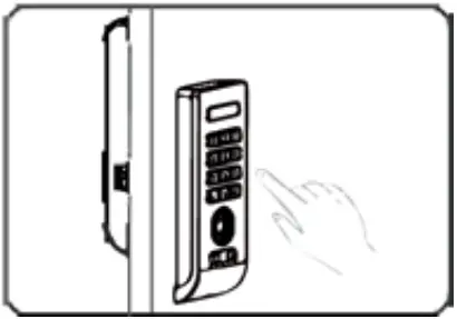 OUTWATER DGL RFKY CAB SL Digital Cabinet Lock - FIGURE 41