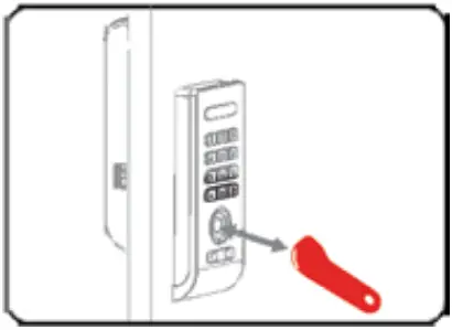 OUTWATER DGL RFKY CAB SL Digital Cabinet Lock - FIGURE 44