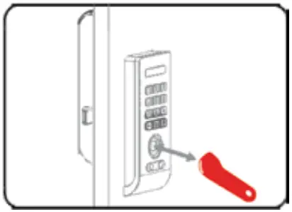 OUTWATER DGL RFKY CAB SL Digital Cabinet Lock - FIGURE 45