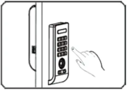 OUTWATER DGL RFKY CAB SL Digital Cabinet Lock - FIGURE 48