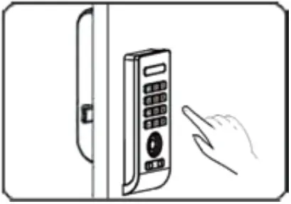 OUTWATER DGL RFKY CAB SL Digital Cabinet Lock - FIGURE 49