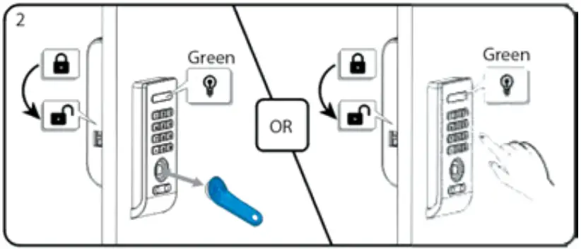 OUTWATER DGL RFKY CAB SL Digital Cabinet Lock - FIGURE 53