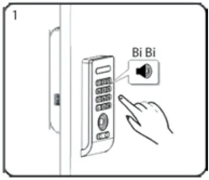 OUTWATER DGL RFKY CAB SL Digital Cabinet Lock - FIGURE 54