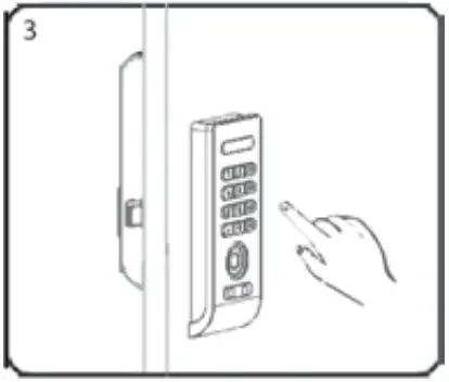 OUTWATER DGL RFKY CAB SL Digital Cabinet Lock - FIGURE 56