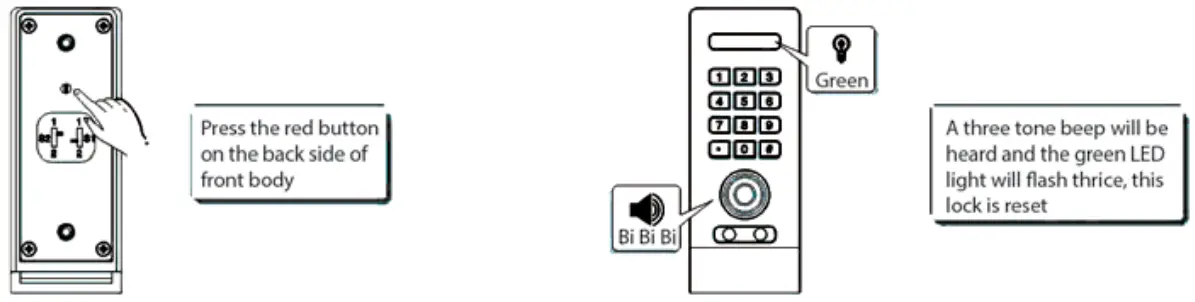OUTWATER DGL RFKY CAB SL Digital Cabinet Lock - FIGURE 6