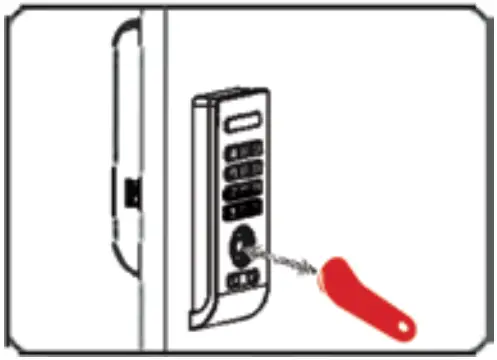 OUTWATER DGL RFKY CAB SL Digital Cabinet Lock - FIGURE 62