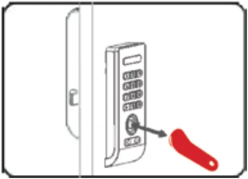 OUTWATER DGL RFKY CAB SL Digital Cabinet Lock - FIGURE 63