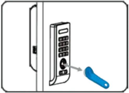 OUTWATER DGL RFKY CAB SL Digital Cabinet Lock - FIGURE 64