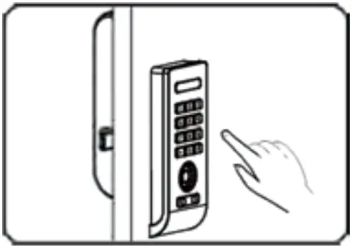 OUTWATER DGL RFKY CAB SL Digital Cabinet Lock - FIGURE 67