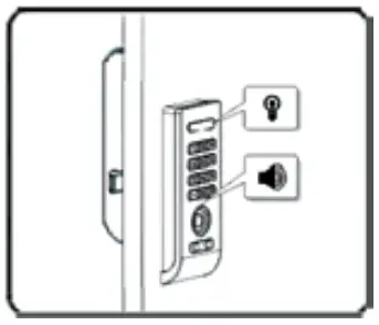 OUTWATER DGL RFKY CAB SL Digital Cabinet Lock - FIGURE 72