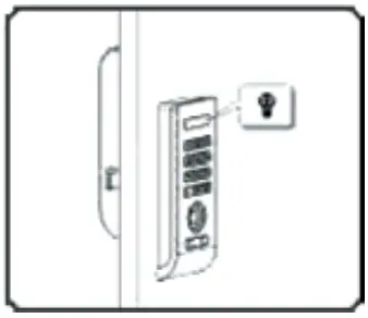OUTWATER DGL RFKY CAB SL Digital Cabinet Lock - FIGURE 75