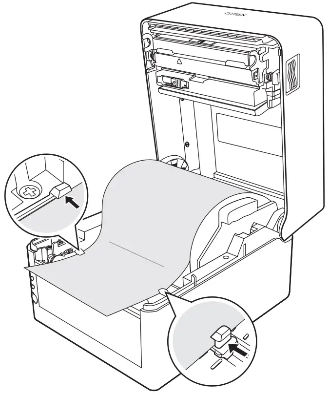 CITIZEN CT-S4500 Line Thermal Printer - Fig 50