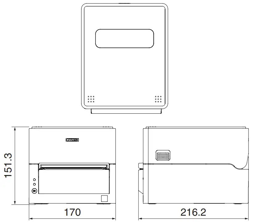 CITIZEN CT-S4500 Line Thermal Printer - Fig 69