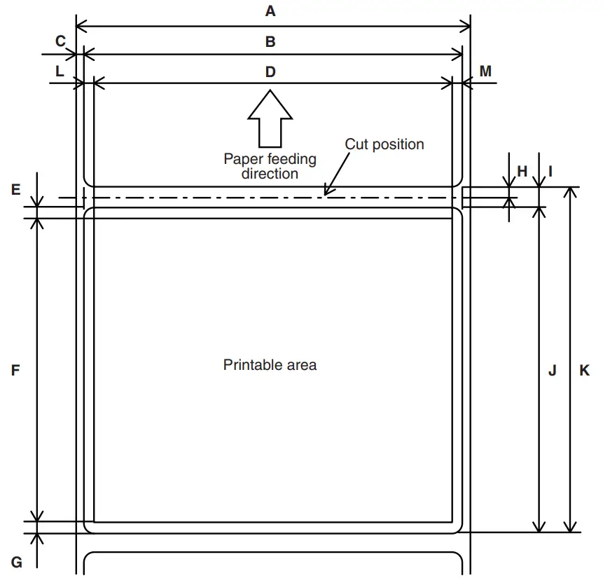 CITIZEN CT-S4500 Line Thermal Printer - Fig 74