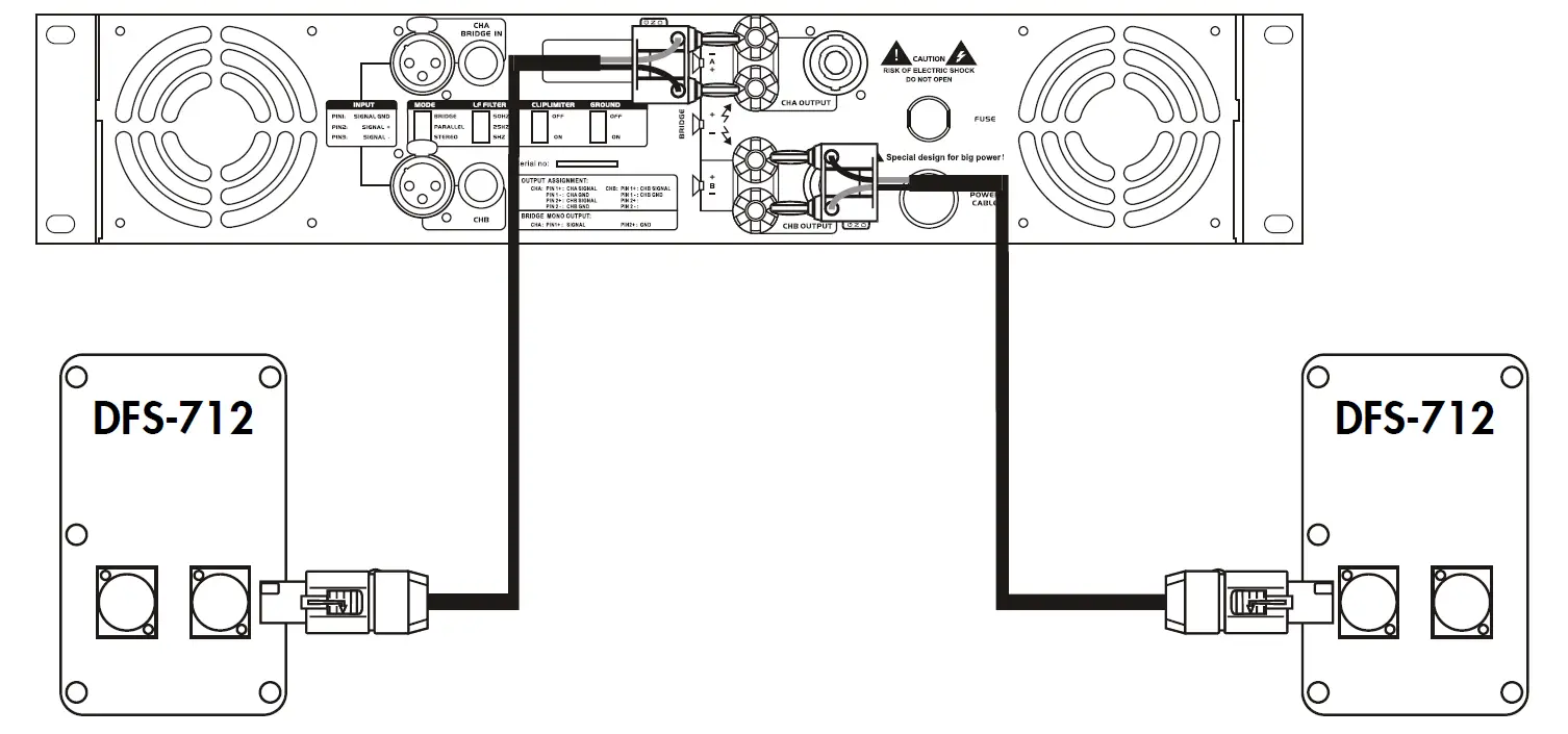 Better Music Builder DFS-712 12 Inch 2-way Full Range Speaker 3